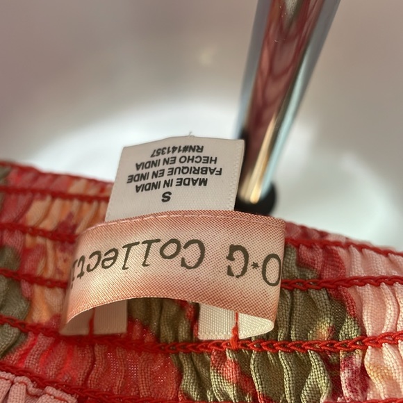 Scrunch back tank top with cross cross straps - Picture 5 of 5